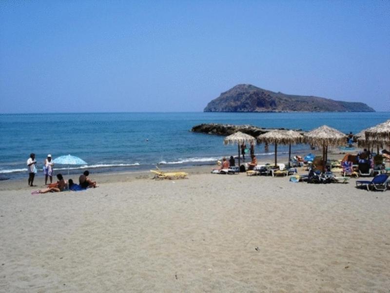 Margarita Beach Hotel Agia Marina  ภายนอก รูปภาพ